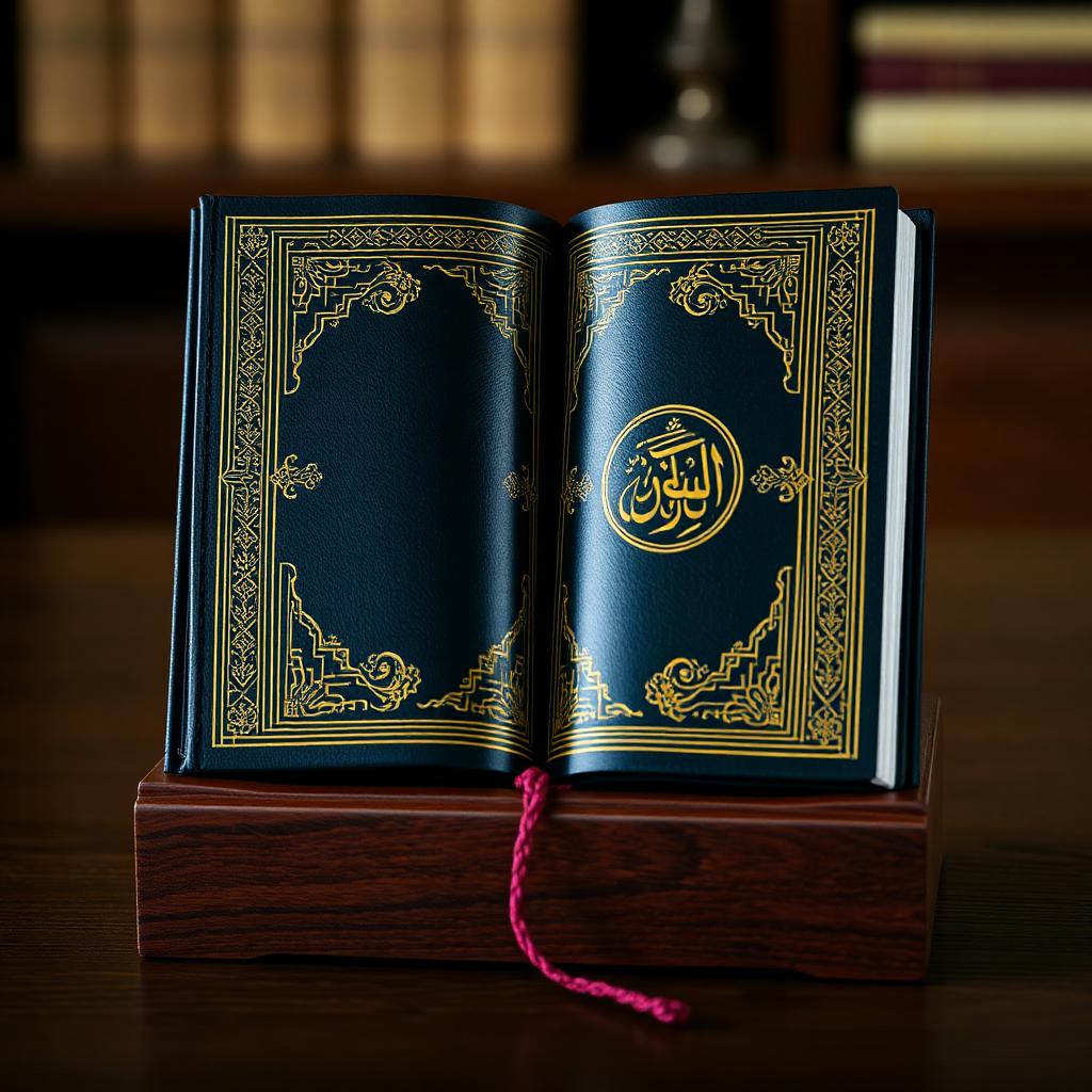 Qur'on (charm muqovali)
